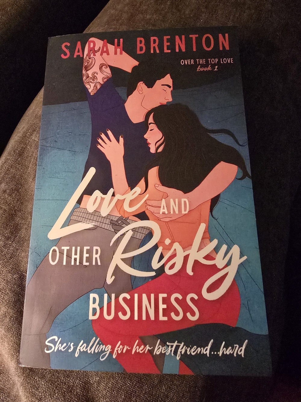 3/$15 Love and Other Risky Business by Sarah Brenton - Teal, Red, Black